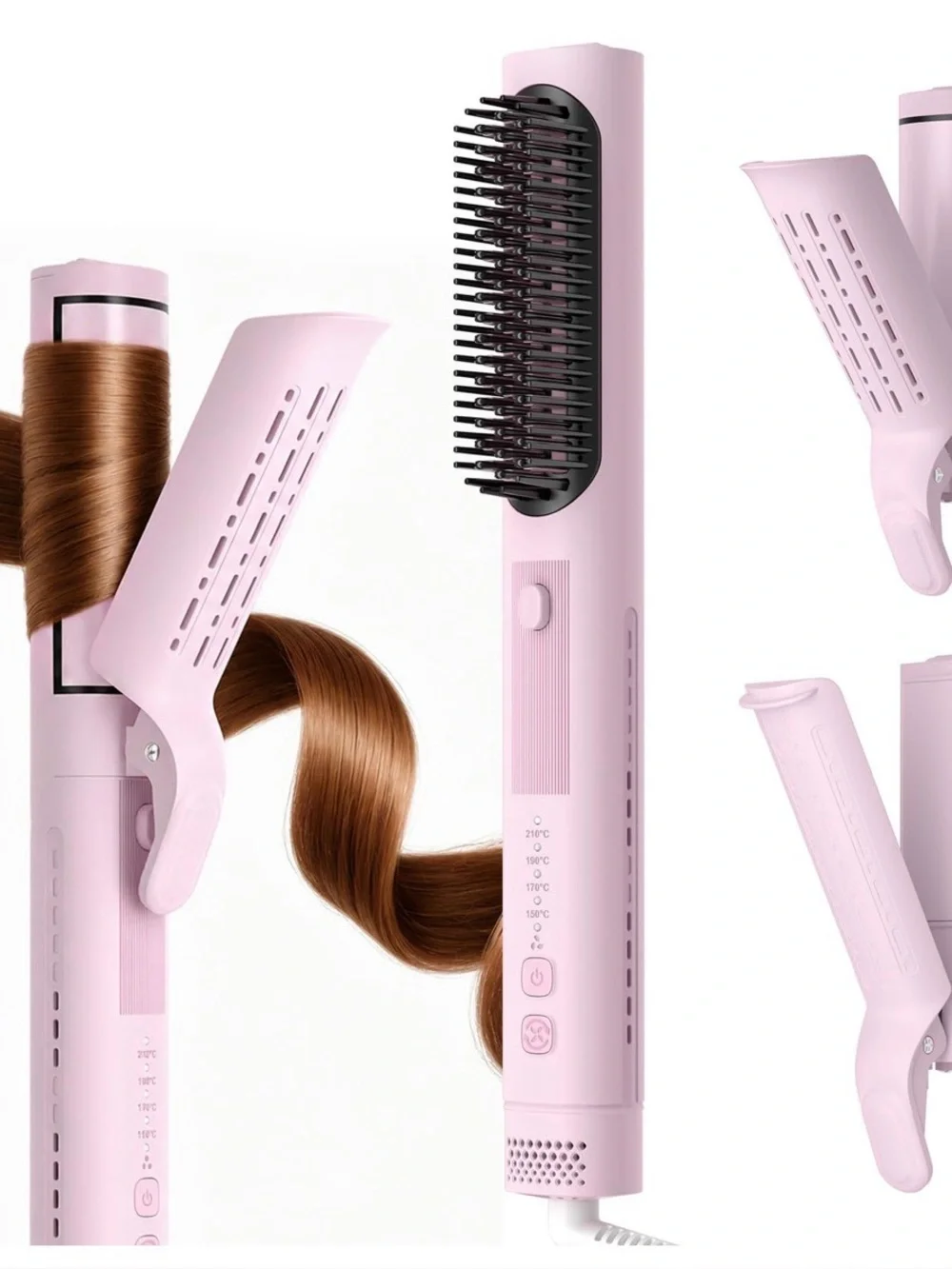 Pink Multi-Styler Hair Brush